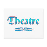 THEATRE postcards