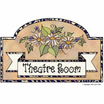 "Theatre Room" - Decorative Sign Acrylic Cut Outs