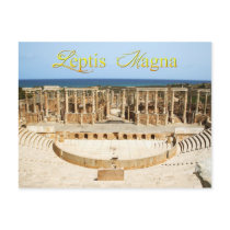 Theatre Ruins at Leptis Magna, Libya Postcards