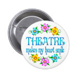 Theatre Smiles Pinback Buttons