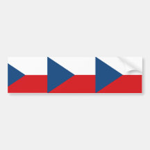 theech Republic, Czech Bumper Sticker