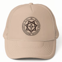 Thelemic Seal of Babalon Trucker Hats