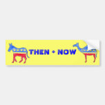 THEN + NOW BUMPER STICKERS