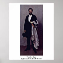 Theodore Duret By James Abbott Mcneill Whistler Posters