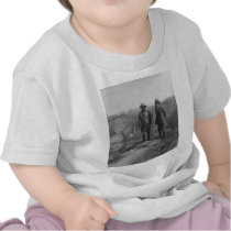 Theodore Roosevelt and John Muir on Glacier Point T-shirts