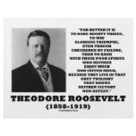 Theodore Roosevelt Dare Mighty Things Triumphs flyers