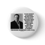 Theodore Roosevelt Decision Right Wrong Thing buttons