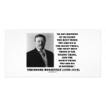 Theodore Roosevelt Decision Right Wrong Thing photo cards