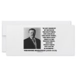 Theodore Roosevelt Decision Right Wrong Thing rack cards