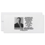 Theodore Roosevelt Despise Bully Coward Voluptuary rack cards