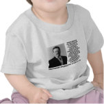 Theodore Roosevelt Fanatics Lunatic Fringe Quote t-shirts
