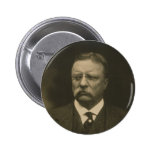 Theodore Roosevelt Portrait by the Pach Brothers Pinback Buttons