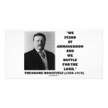 Theodore Roosevelt Stand At Armageddon Battle Lord photo cards