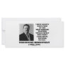 Theodore Roosevelt West African Proverb Stick