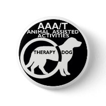 THERAPY DOG ANIMAL ASSISTED ACTIVITIES PINS