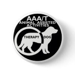 THERAPY DOG ANIMAL ASSISTED ACTIVITIES buttons