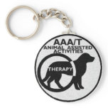 THERAPY DOG ANIMAL ASSISTED ACTIVITIES keychains