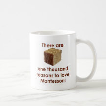 There are 1000 Reasons to Love Montessori Mugs