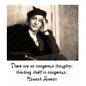 There are no dangerous thoughts; thinki... t-shirts