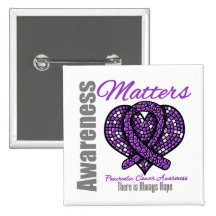 There is Always Hope - Pancreatic Cancer Button