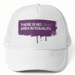 THERE IS NO GRAY AREA IN EQ hats