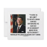 There Is No Limit To What A Man Can Do Quote invitations