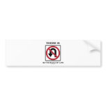 There Is No U-Turn In The Road Of Life Bumper Sticker