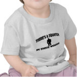 There’s A Squatch In These Woods t-shirts