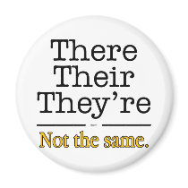 There, Their and They're. Magnet