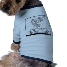There was a Young Lady of Dorking Doggie Tshirt
