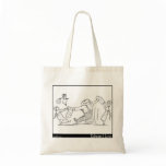 There was an Old Man in a pew Canvas Bag