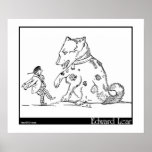 There was an Old Man of Leghorn Poster