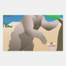 There Were 30 Foot Sloths... Seriously. Sticker