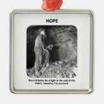 thered-better-be-a-light-at-the-end-of christmas tree ornaments