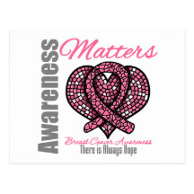 Theres Always Hope Breast Cancer Awareness Matters Post Cards