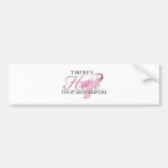 There's Hope for Breast Cancer Great Grandma Bumper Sticker