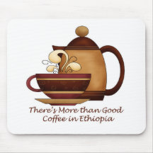 There's More than Good Coffee in Ethiopia Mousemat
