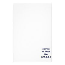 Theres No Place like 127001 Stationery Paper