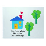 There's no place like Home for Schooling! Postcard