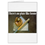 There's No Plate Like Home Greeting Cards