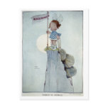 There's No Retreat Postcard