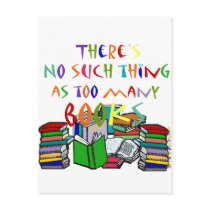 There's No Such Thing as Too Many Books!