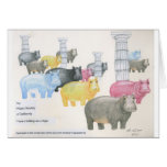 There's Nothing Like a Hippo Greeting Card