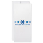 There's Snow Teacher Like You Full Color Rack Card