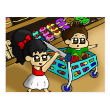 Theres the cake!!! postcards