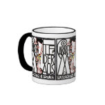 Thermal Mug - Art Nouveau - Cabaret Fledermaus