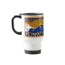 Thermal Mug: Kunstschau Wien by Loffler