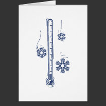 Thermometer cards