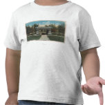 Thermopolis, WY - View of Washakie Fountain t-shirts