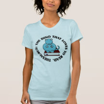 Thesaurus: A Dinosaur Who Loves to Read Books T Shirt